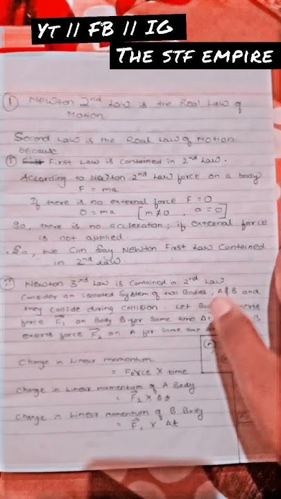 newton-s-second-law-is-the-real-law-of-motion-chapter-5-laws-of