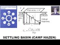 Camp Hazen Sedimentation Basin Model; FPT Ch5 Q2