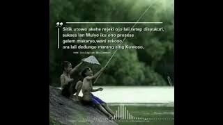 Story wa*akehe rejeki ojo sampe lali