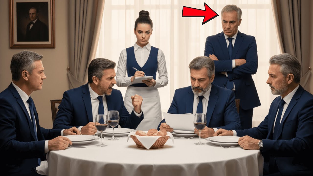 Cuatro Ricos Se Niegan A Pagar A La Camarera — El Jefe Multimillonario Aparece Detrás De Ellos