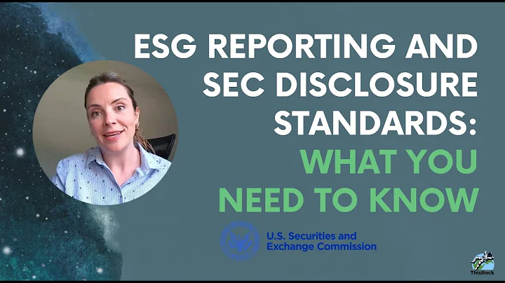 ESG Reporting and SEC Disclosure Standards: What You Need to Know