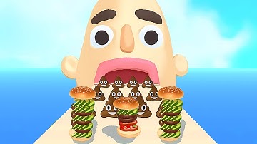 Sandwich Runner - SpeedRun All Levels Gameplay Walkthrough Android,ios New Update Ep171