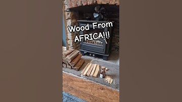 From Africa to Your Fireplace! Log Burner Set up #woodstove #logburner