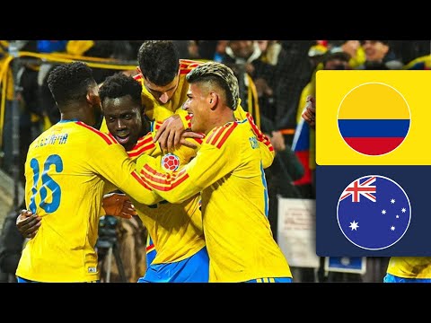 COLOMBIA vs AUSTRALIA - AMISTOSO INTERNACIONAL