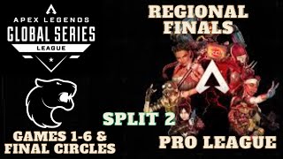 FURIA Games 1-8 ALGS Year 2 Split 2 NA Regional Finals! HisWattson, Pxnderz & Xera!