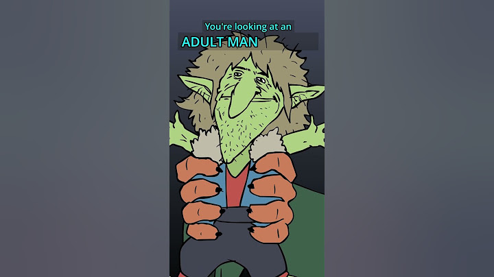 D&D Animated: Adult Man Goblin 🖍️ #dnd #ttrpg #dnd5e