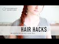 Hair Hack: How to Secure a Braid without a Hair Tie