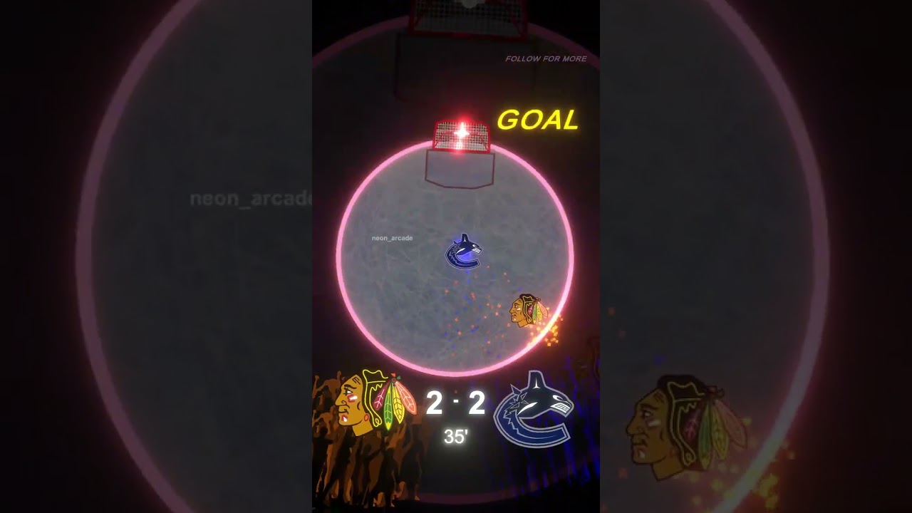 BLACKHAWKS vs CANUCKS🤯