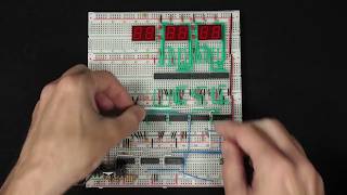 Full Setting the time on my breadboard clock: Breadboard clock part 5 Update