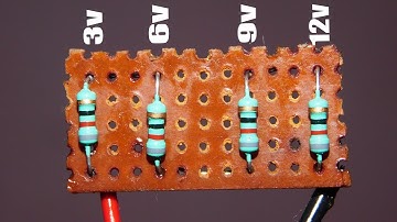Diy Voltage Regulator Circuit with Resistors Only