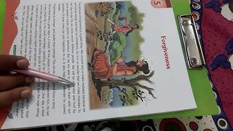 #1 II FORGIVENESS II CLASS - 6 II MORAL SCIENCE II CHAPTER  - 5