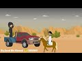 Animation by saud bin ahmed فيديو كرتوني فوق عرقوب