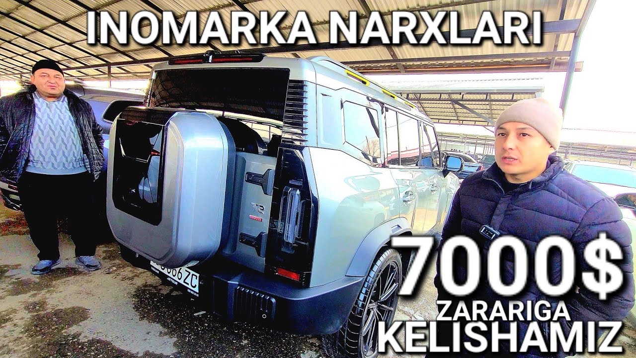27 YANVAR UDAR INOMARKALAR NARXLARI 2026 JETOUR/KIAK5/HAVAL/CHERY/BESTUNE arzonga oling