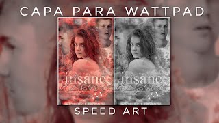 watch me edit: capa para fanfic (wattpad) {speed art} screenshot 4
