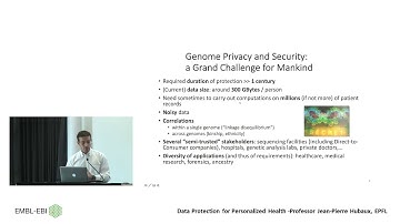 Data Protection for Personalized Health