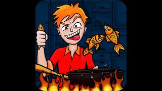 Save the Fish - Simple 2d android game. Stop your evil friend from eating your pet fish screenshot 4