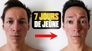 7 jours de JEUNE (avant/après) | Comment faire le tien 🔥