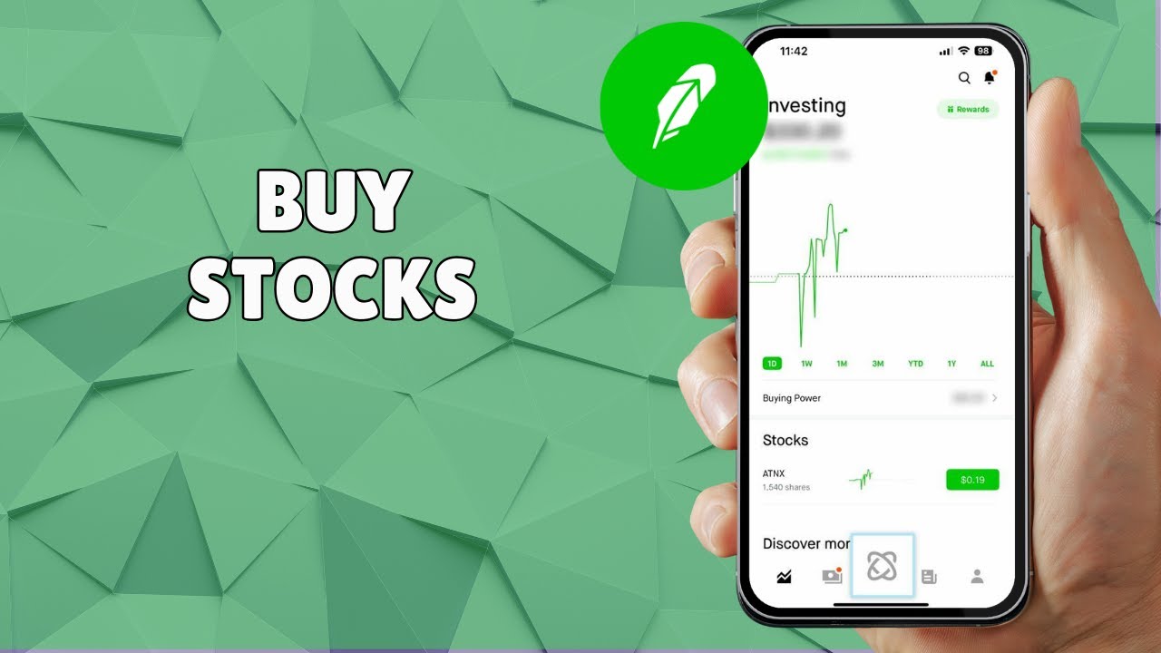 HOW TO BUY STOCKS ON ROBINHOOD - YouTube