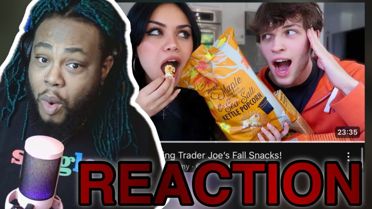 ТАРАЮММИ ПЫТАЕТСЯ ОСЕННИЕ ЗАКУСКИ ОТ ТРЕЙДЕРА ДЖО С НИКОЛАСОМ СТУРНИОЛО | РЕАКЦИЯ