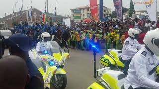 How the people of Kumasi welcomed President Nana Akufo-Addo. ( 63rd independence day celebration)