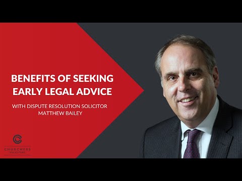 Dispute Resolution | The Importance of Seeking Early Legal Advice