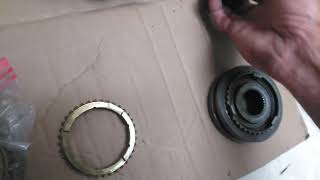 TKO tr3550, 500 600 inspection of Factory Synchronizer ring's