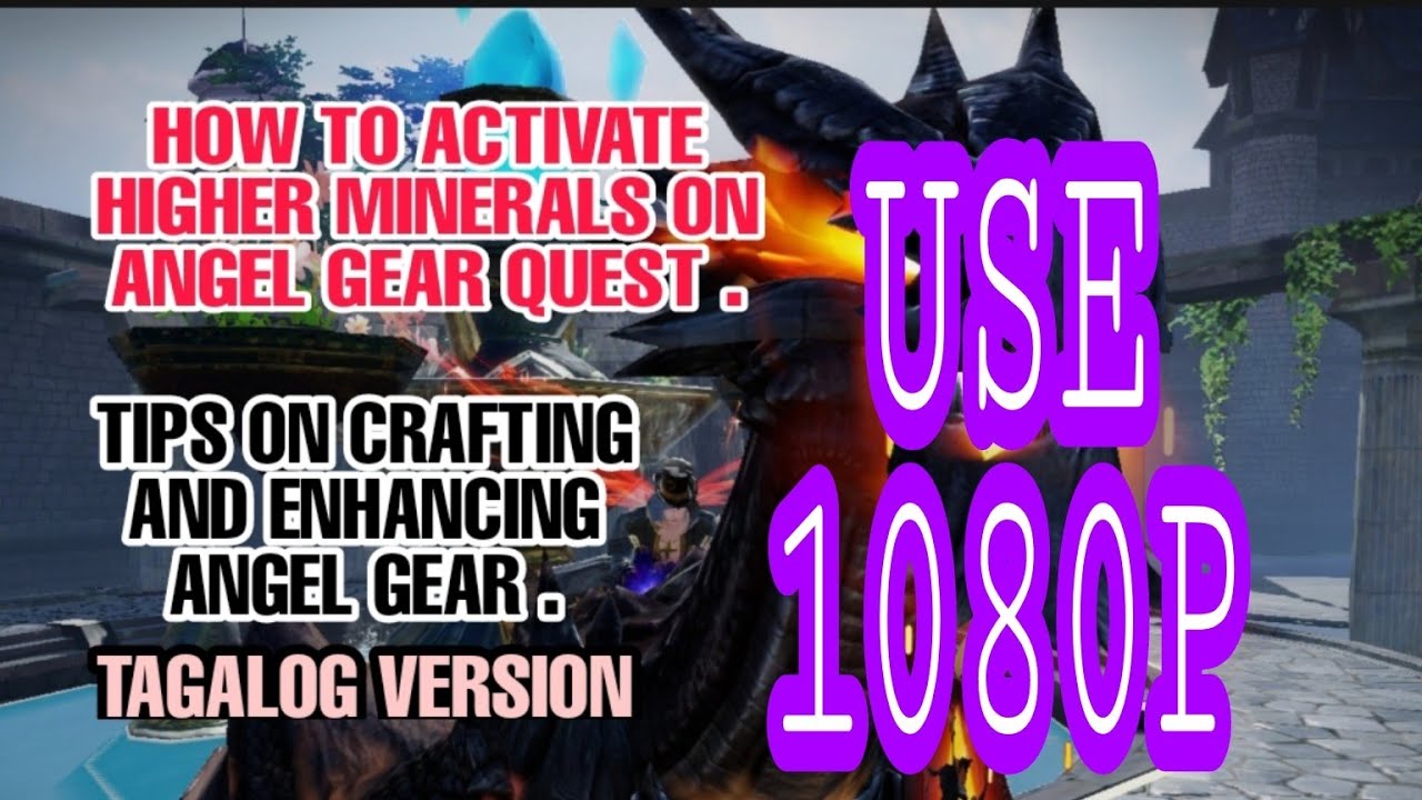 Forsaken World Angel gear Tips PART 1 (How To Activate Higher Mineral