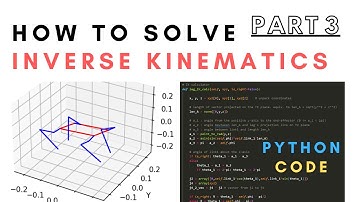 Part 3 (Final) - How to Solve Inverse Kinematics of a 4 Leg Robot