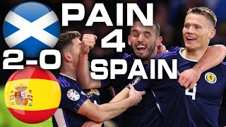 Mcsauce Pains Spain Scotland 2-0 Spain - Euro 2024 Qualifier - Match Review