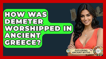How Was Demeter Worshipped In Ancient Greece? - Exploring Ancient Myths