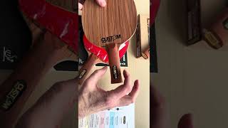 Custom Table Tennis Exotic Series Rosewood Table Tennis Bat 🏓 #tabletennis