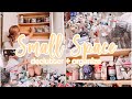 SMALL SPACE ORGANIZATION 2022 // SPEED DECLUTTER  // HOW TO ORGANIZE A SMALL SPACE // DIY MAKEOVER