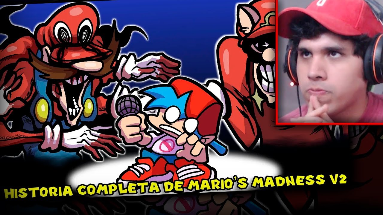 TDYU Reacciona a la HISTORIA y SECRETOS de FNF MARIO MADNESS (ME SPOILEO OTRAS COSAS... NOOO)
