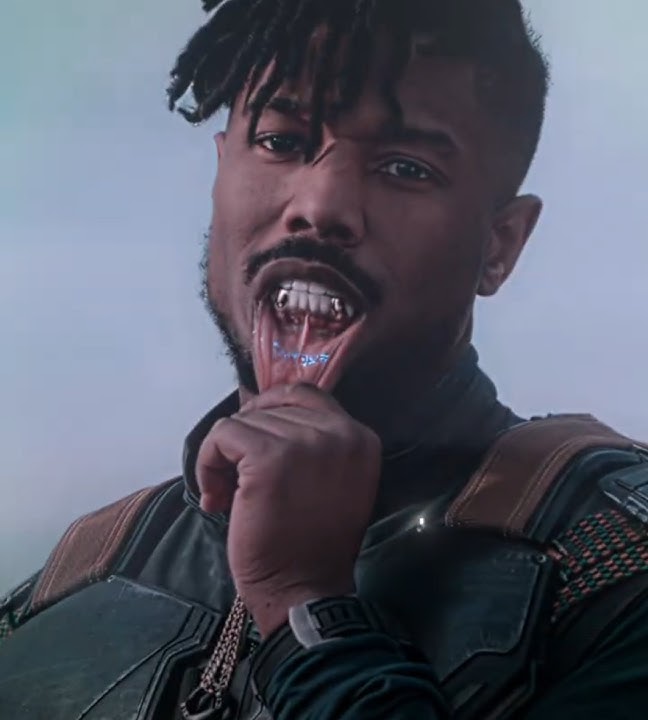 'Hey Auntie - Killmonger' | Killmonger Edit | Song - Los Voltaje (Slowed) | #marvel #edit #shorts