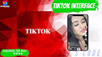How to make tiktok ui interface using html css || only html & css