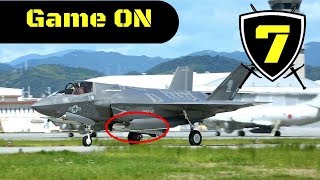 US Marine Corps - F-35B Fighters Takeoff for Show of Force Against North Korea