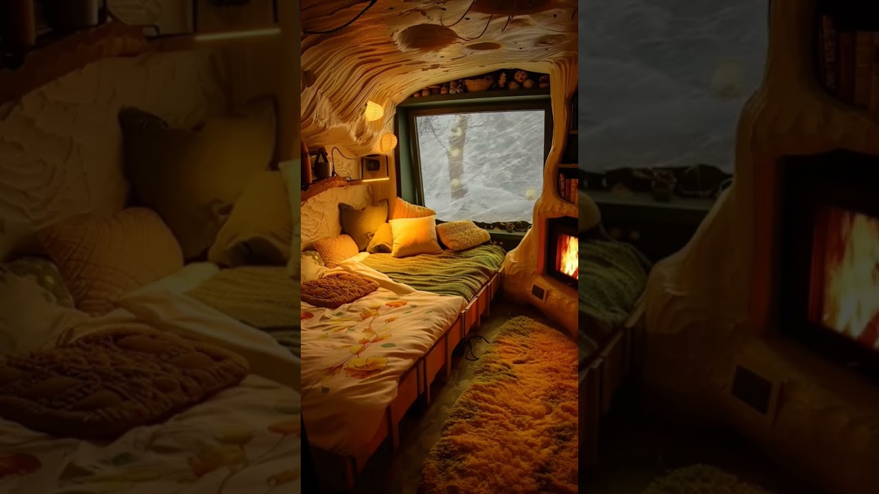 Enchanted Cave Home Cozy Retreat with a Fireplace 