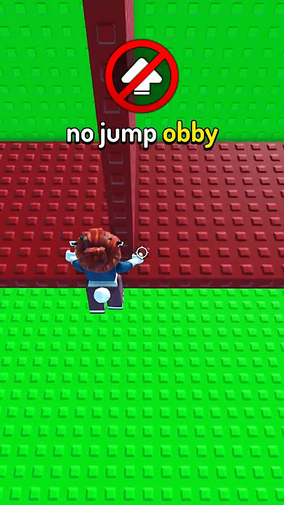 🚫 NO JUMP Roblox speedrun!