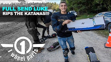 ONEWHEEL GT- DELIVERING FULL SEND LUKE HIS 357 KATANA RAILS AT OAK CITY SHRED FEST!