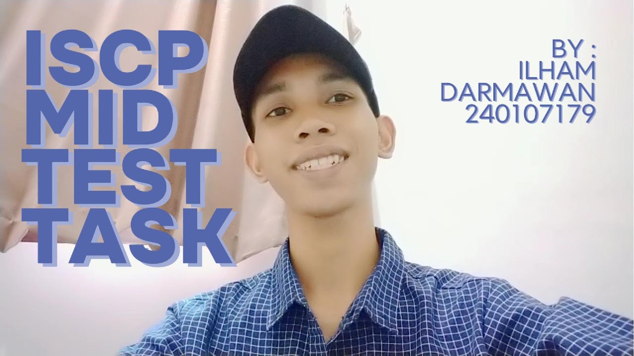 ISCP_MIDDLE TEST TASK - YouTube