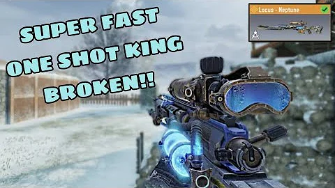 Best Locus Gunsmith For Codm | Fast Ads + One Shot | Best Sniper Gunsmith Codm