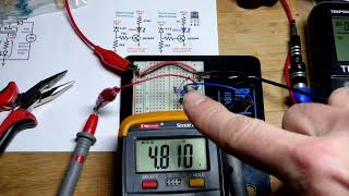 5V1 Zener Diode Voltage Multimeter Measured Npn Bjt Blue Led Circuit Multimeter Measured