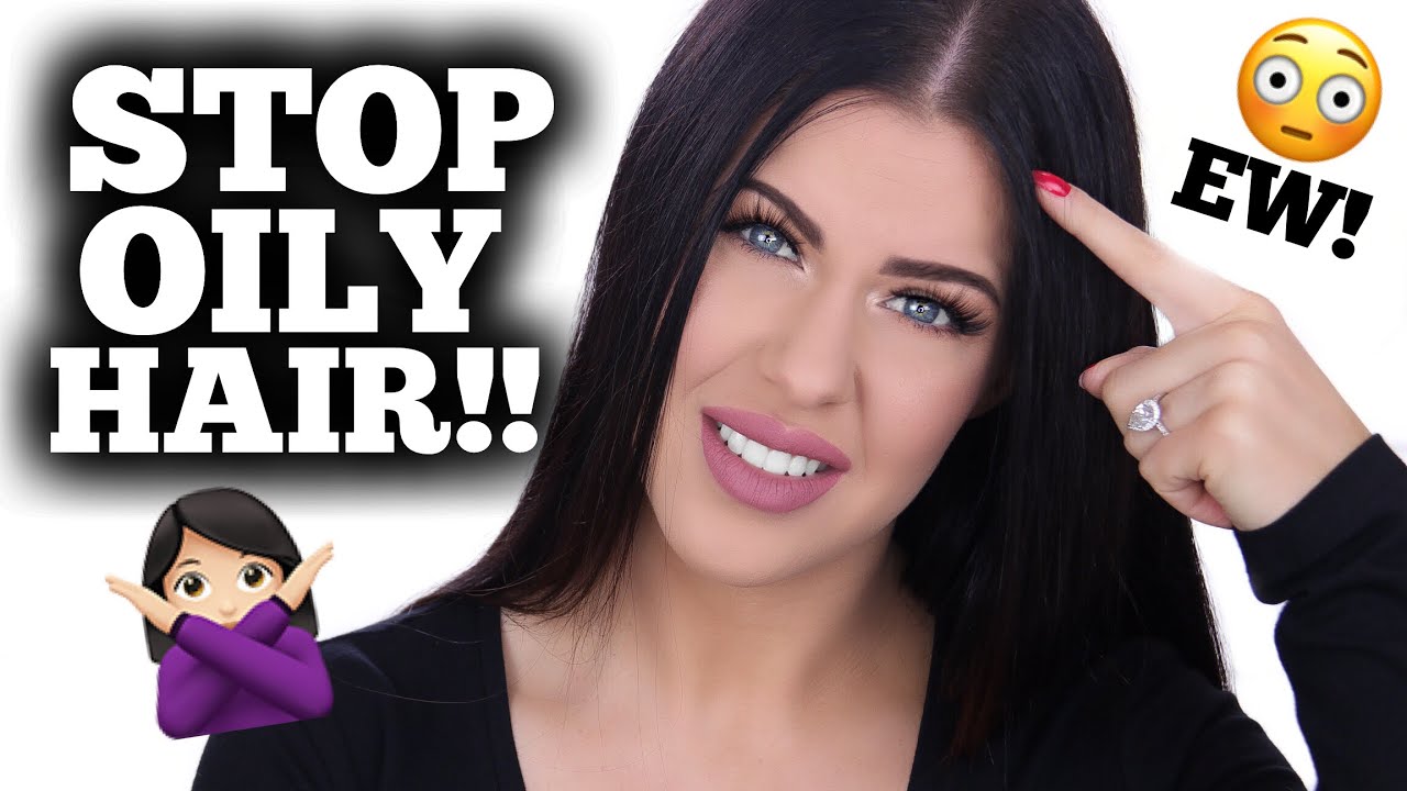 HOW TO STOP OILY/GREASY HAIR!!! LIFE CHANGING HAIR HACK!!! - YouTube