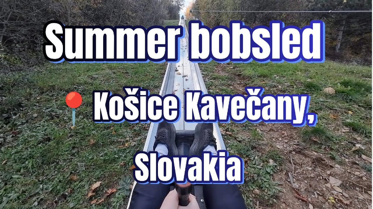 Summer bobsled (kesäkelkkarata) | Košice Kavečany, Slovakia | FULL RIDE (2025)