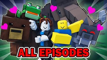 99 NIGHTS IN THE FOREST, BUT THE ANIMALS ARE FRIENDLY! (All episodes) Roblox Animation
