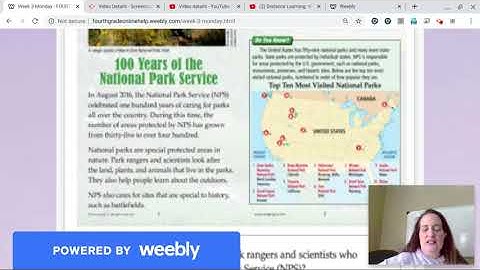 Distance Learning: Week 3 Reading Comprehension