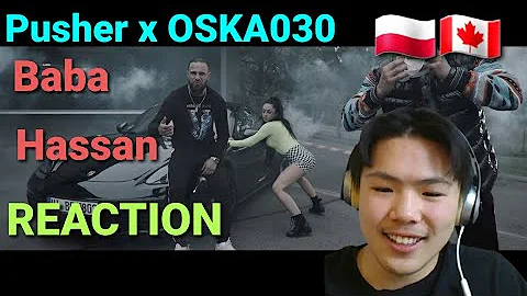 PUSHER x OSKA030 - BABA HASSAN (prod. Oil Beatz & @atutowy) | REACTION (Reacting To Polish Rap)