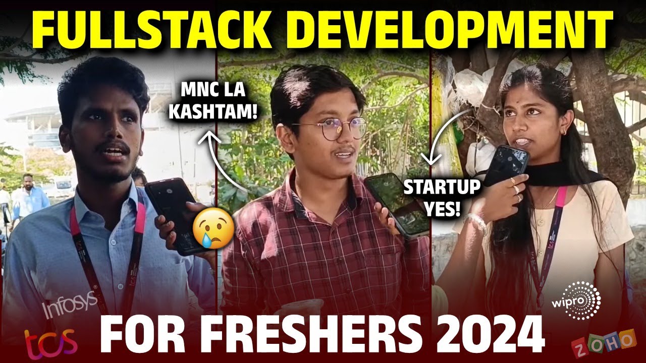 Scope for Freshers in Full Stack Development 2024- Employees Opinion😱 ...