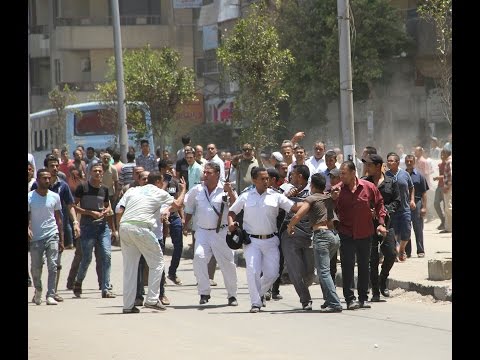 بضرب النار الداخلية ت فرق أهالي ضحايا مركب الوراق بعد قطعهم للطريق