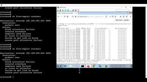 How to Configure Netflow on Cisco ASA firewall - Exporting to NfSen